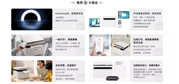 一张仅6分钱！首款鸿蒙打印机华为PixLab X1便宜了：到手1749元(图2)